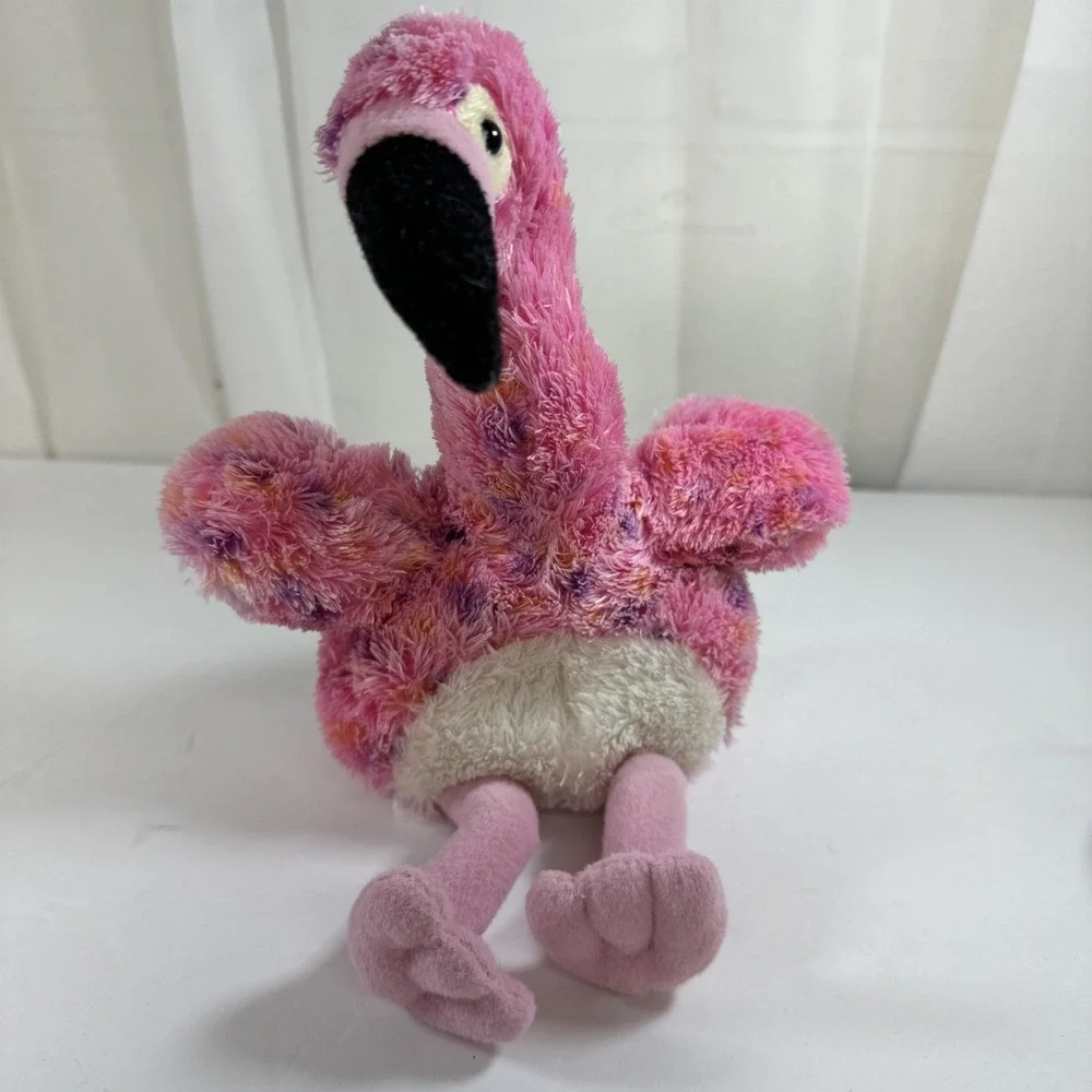 Fiesta Toys Pink Flamingo Inches My Bird Stuffed Animal Plush Pet 9.5
